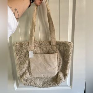 American Eagle Sherpa Tote Bag